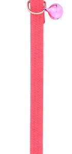 SCOTT PET: Cat Collar Pink With Bell, 1 ea