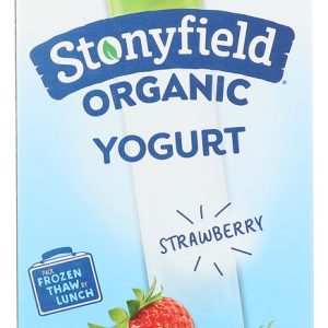 STONYFIELD: Organic YoKids Squeezers Strawberry 8 Count (2 Oz Each), 16 Oz