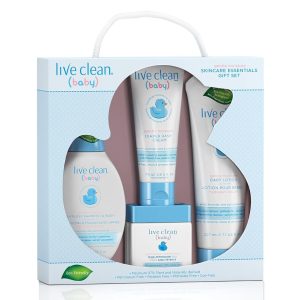LIVE CLEAN: Baby Gift Set Full Size, 4 pc