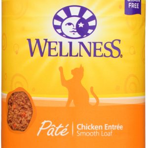 WELLNESS: Chicken Entree Smooth Loaf Cat Food, 12.5 oz