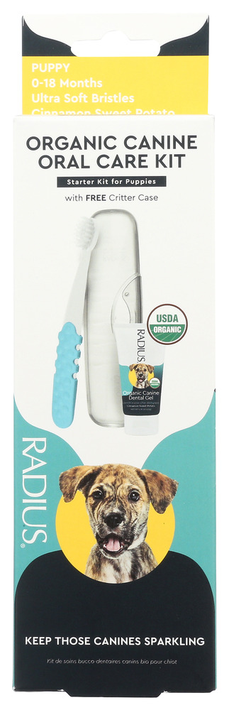 RADIUS: Canine Dental Kit Puppy, 1 ea
