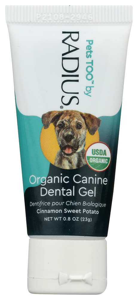 RADIUS: Toothpaste Org Canine, 0.8 oz