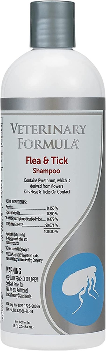 VETERINARY FORMULA CLINICAL CARE: Shampoo Flea & Tick, 16 oz