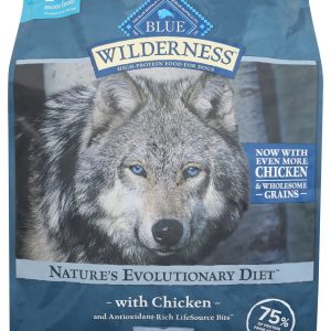 BLUE BUFFALO: Dog Food Adlt Chc Wldrns, 13 LB
