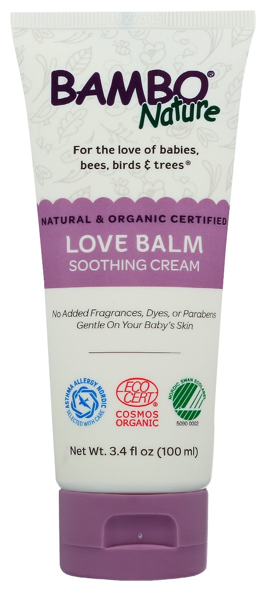 BAMBO NATURE: Cream Soothing Love Balm, 3.4 oz