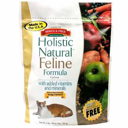 BENCH & FIELD: Cat Food Holistic, 48 oz