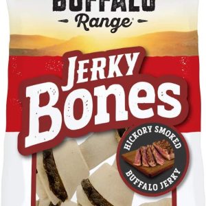BUFFALO RANGE: Jerky Bone Smoked 3Pc, 5.1 oz