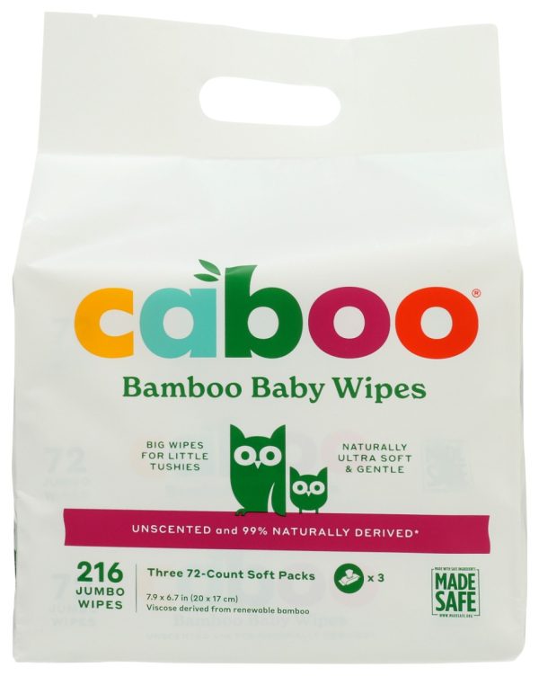 CABOO: Wipe Baby Bundle, 216 packs