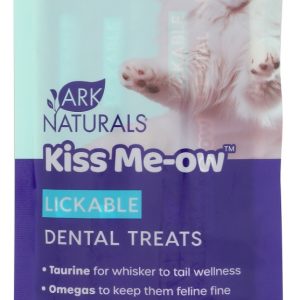 ARK NATURALS: Kiss Me-Ow Lickable Dental Cat Treats Chicken, 2 oz