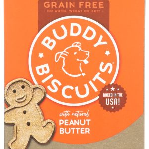 BUDDY BISCUITS: Baked Peanut Butter Dog Biscuits, 14 oz