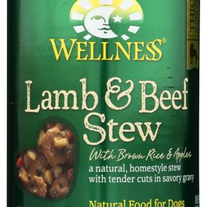 WELLNESS: Dog Food Wet Lamb Beef Stew, 12.5 oz