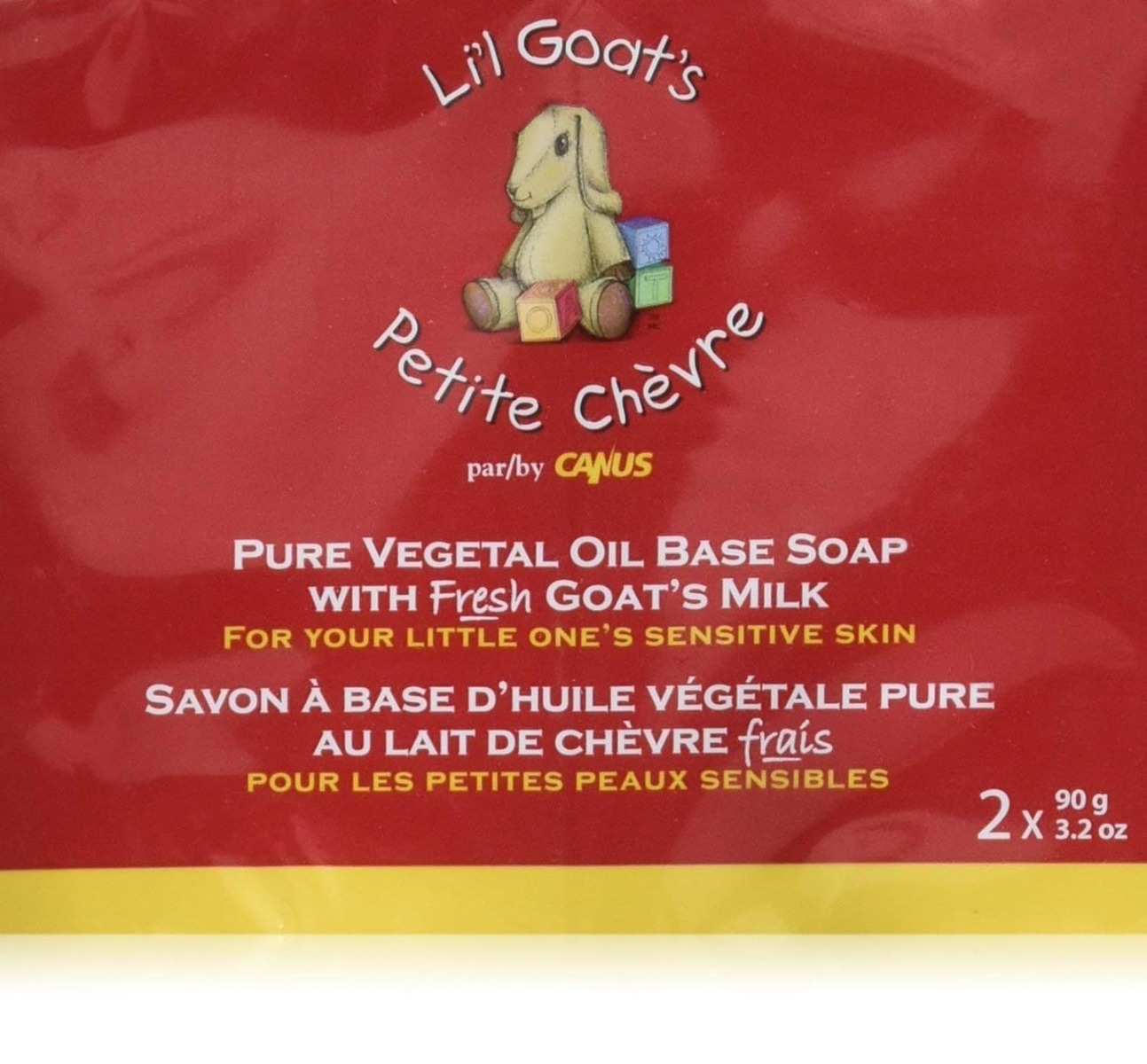 CANUS: Lil Goats Soap Bar 2pk, 6.4 oz