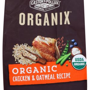CASTOR & POLLUX: Organix Organic Chicken & Oatmeal Recipe, 4 lb