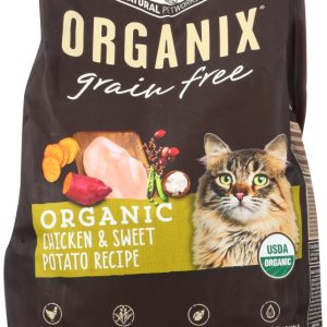 CASTOR & POLLUX: Cat Food Dry Organic Grain Free Chicken Sweet Potato, 6 lb