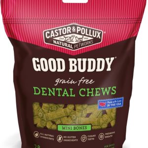 CASTOR & POLLUX: Good Buddy Grain Free Dental Chews Mini Bones, 9.8 oz