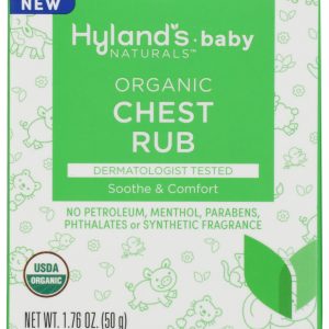 HYLANDS: Baby Chest Rub, 1.76 oz
