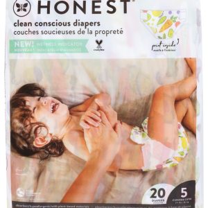 THE HONEST COMPANY: Diaper So Delish Size 5, 20 pk
