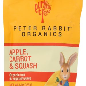 PETER RABBIT: Baby Carrot Squash Apple Organic, 4.4 oz