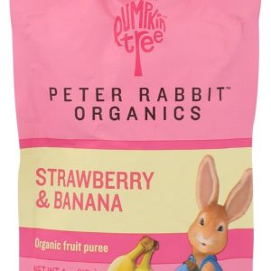 PETER RABBIT: Baby Strawberry Banana Organic, 4 oz