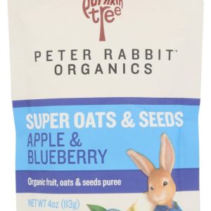 PETER RABBIT: Baby Food Apple Blueberry, 4 oz