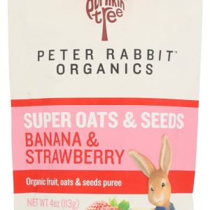 PETER RABBIT: Baby Food Banana Strawberry, 4 oz