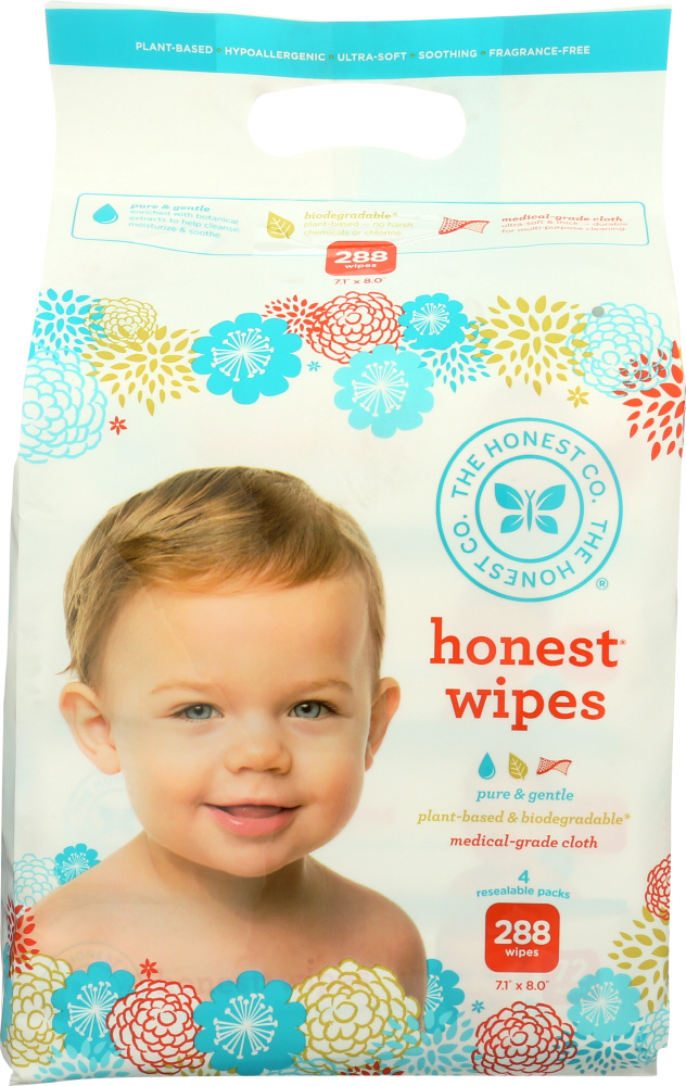THE HONEST COMPANY: Baby Wipes, 288 pc