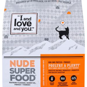 I&LOVE&YOU: Nude Food Poultry a Plenty Cat Food, 5 lb
