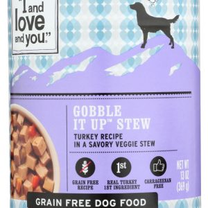 I&LOVE&YOU: Dog Food Can Gobble It Up Stew, 13 oz