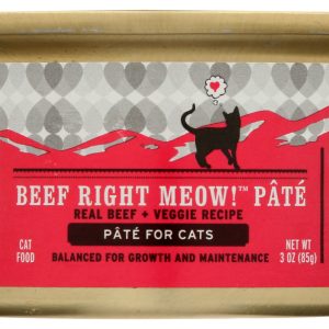 I&LOVE&YOU: Cat Food Beef Right Meow in Can, 3 oz