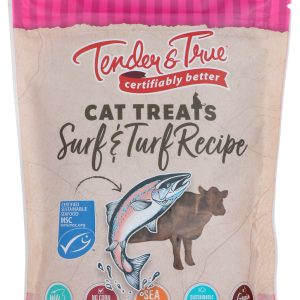 TENDER AND TRUE: Surf and Turf Recipe Cat Treats, 3.75 oz