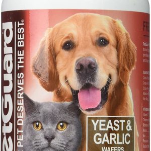 PETGUARD: Sup Yeast&Garlc Wafer, 320 pc