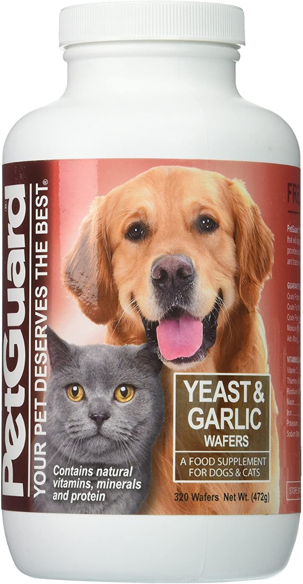 PETGUARD: Sup Yeast&Garlc Wafer, 320 pc