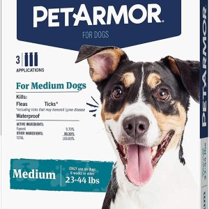 PETARMOR: Drops Ptar Pl Dog 23-44Lb, 3 do