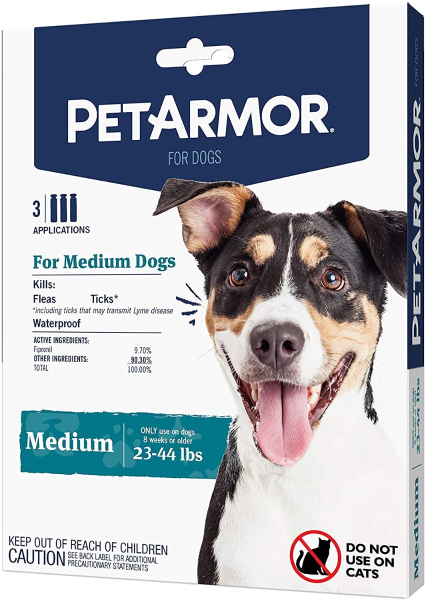 PETARMOR: Drops Ptar Pl Dog 23-44Lb, 3 do