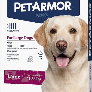 PETARMOR: Drops Ptarm Dog 45-88Lbs, 3 do