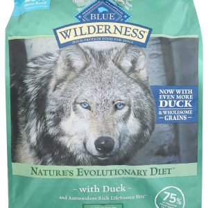 BLUE BUFFALO: Dog Food Adlt Dck Wldrns, 13 LB