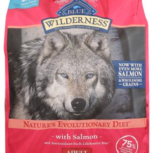 BLUE BUFFALO: Dog Food Adlt Slmn Wldrn, 13 LB