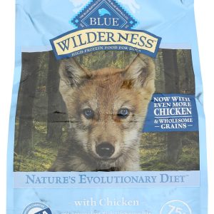 BLUE BUFFALO: Dog Food Pppy Chc Wldrns, 4.5 LB