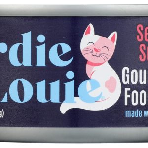 BIRDIE & LOUIE: Seafood Sunday Tuna and Shrimp Wet Cat Food Gourmet Entrees, 3 oz