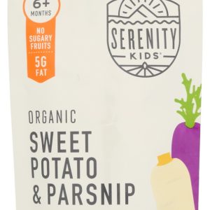 SERENITY KIDS: Pouch Organic Sweet Potato And Parsnip, 3.5 oz