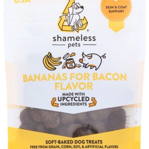 SHAMELESS PETS: Treat Dog Bacon, 6 oz