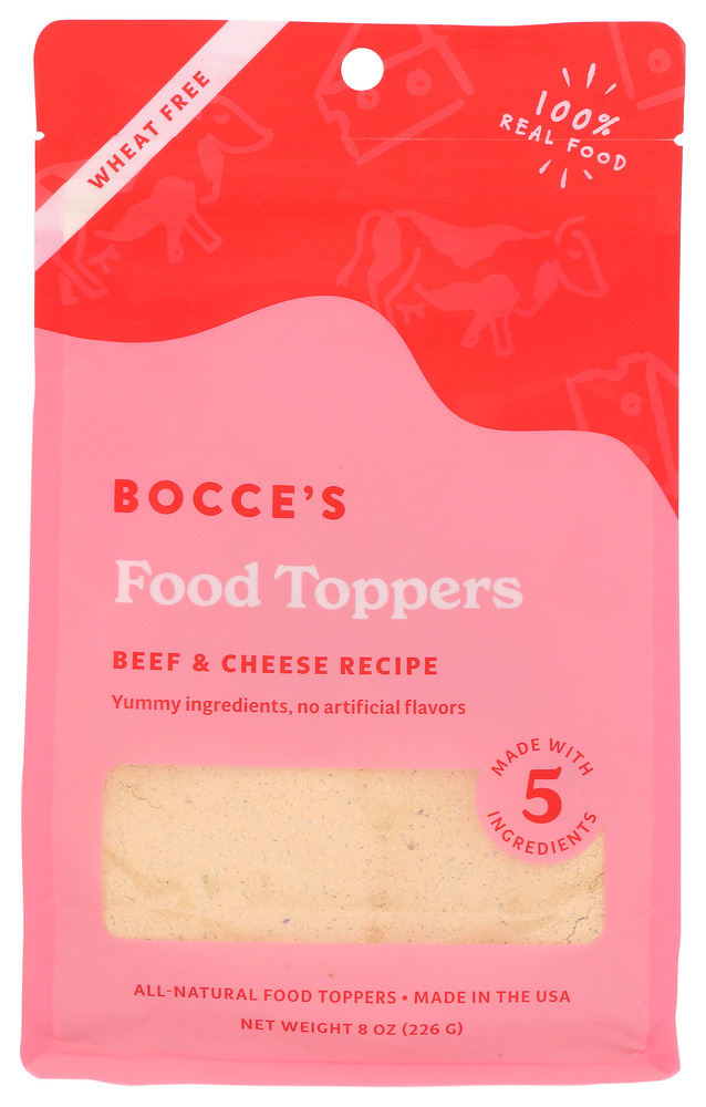 BOCCE'S BAKERY: Topper Beef And Cheese, 8 oz