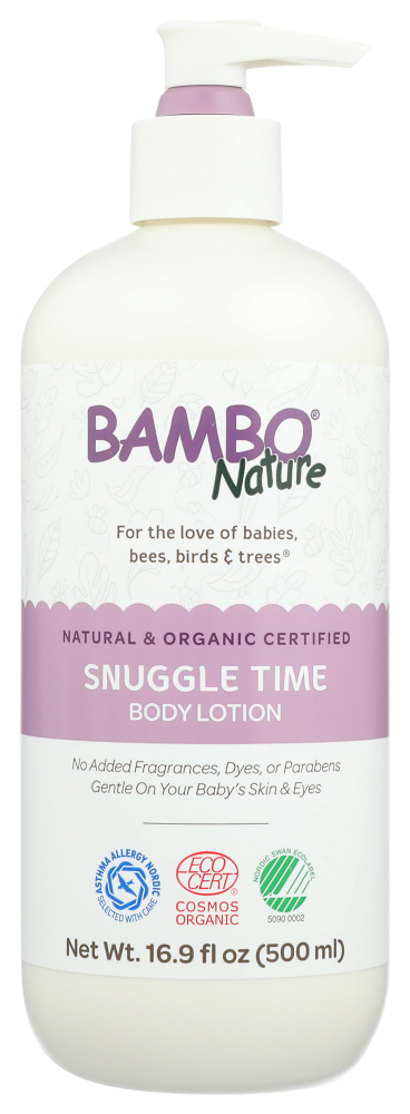BAMBO NATURE: Snuggle Time Body Lotion, 16.9 oz