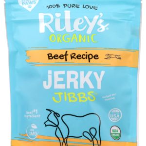 RILEYS ORGANICS: Organic Beef Jerky Jibbs, 5 oz