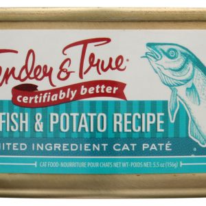 TENDER AND TRUE: Ocean Whitefish and Potato Canned Cat Food, 5.5 oz
