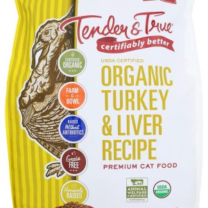TENDER AND TRUE: Kibble Cat Trky Liver, 7 lb