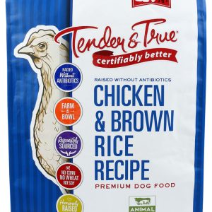 TENDER AND TRUE: Kibble Chckn Brwn Rice, 23 LB