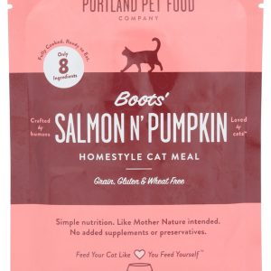 PORTLAND PET FOOD COMPANY: Salmon Pumpkin Cat Meal, 2.6 oz