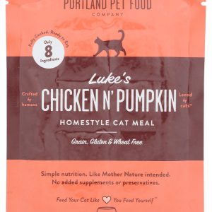 PORTLAND PET FOOD COMPANY: Chicken Pumpkin Cat Meal, 2.6 oz