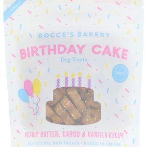 BOCCES BAKERY: Treat Dog Biscuits Bday, 5 OZ